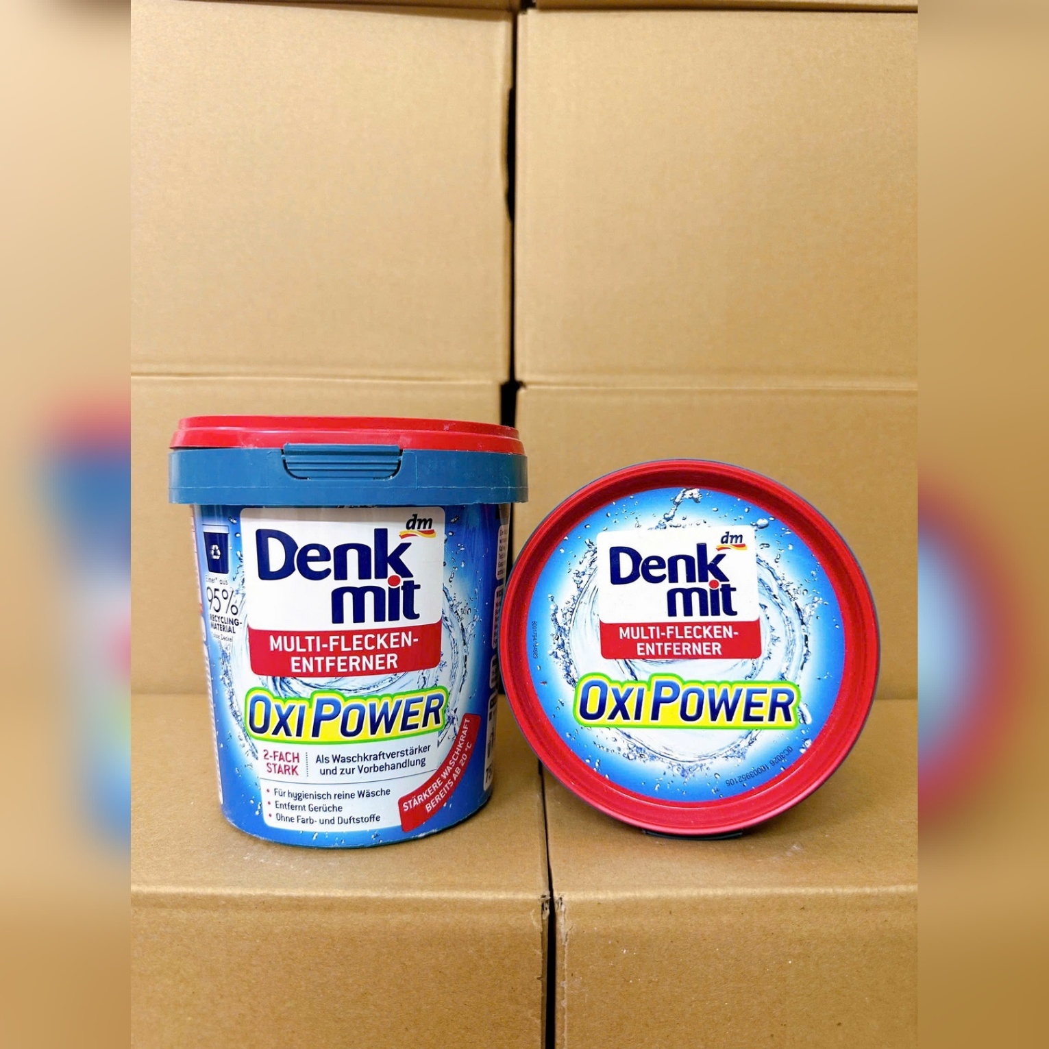 Chất tẩy vết bẩn quần áo màu 750g Denmikt Multi-Flecken