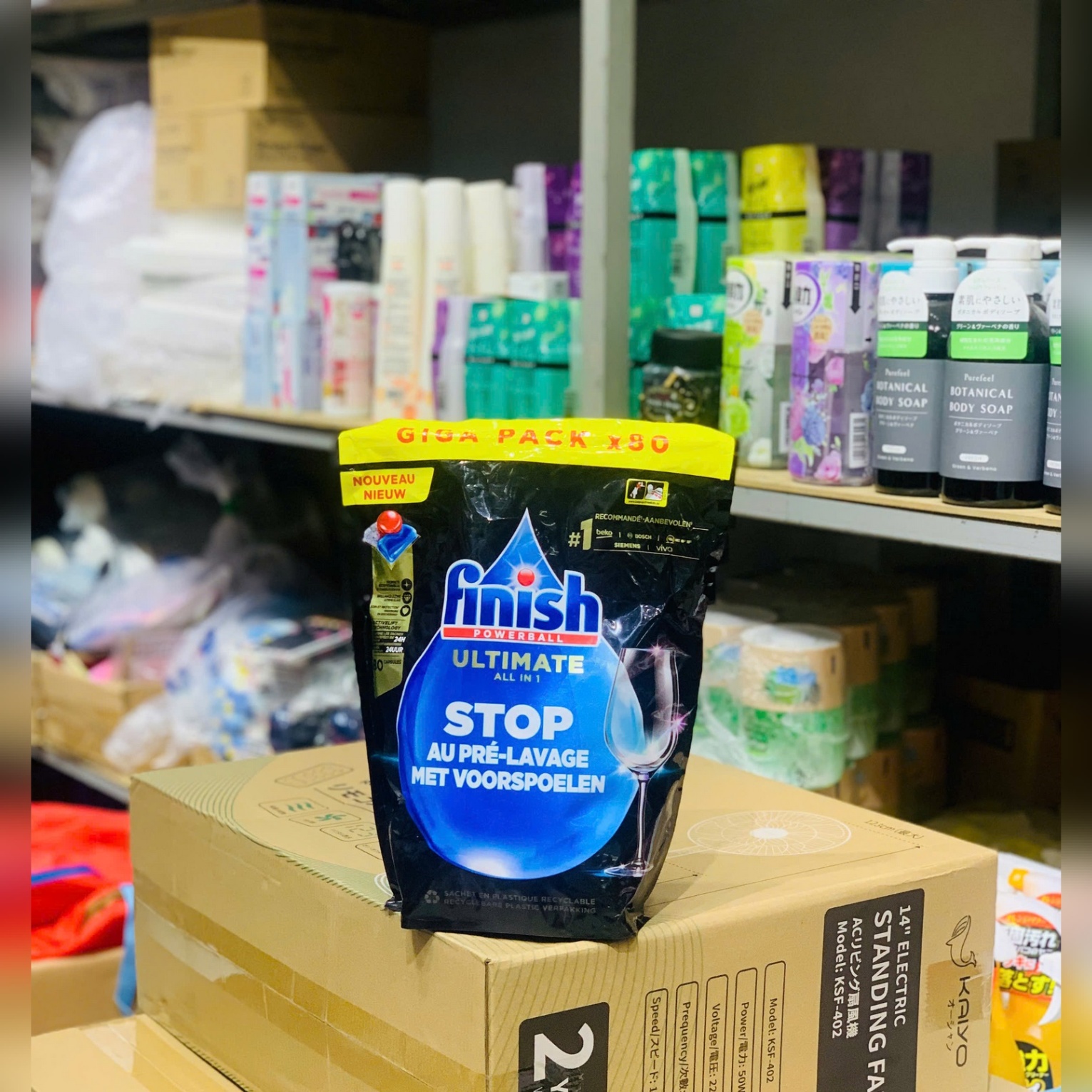 Viên rửa bát finish Ultimate Plus 80 viên