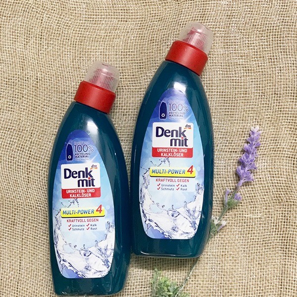 Nước tẩy rửa nhà vệ sinh xanh dương Urinstein und Kalklöser 750ml