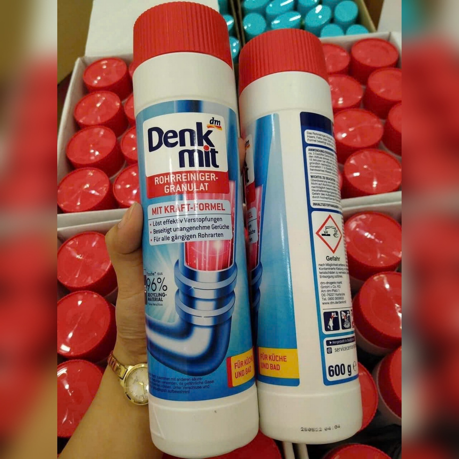 Thông cống Denkmit 600g