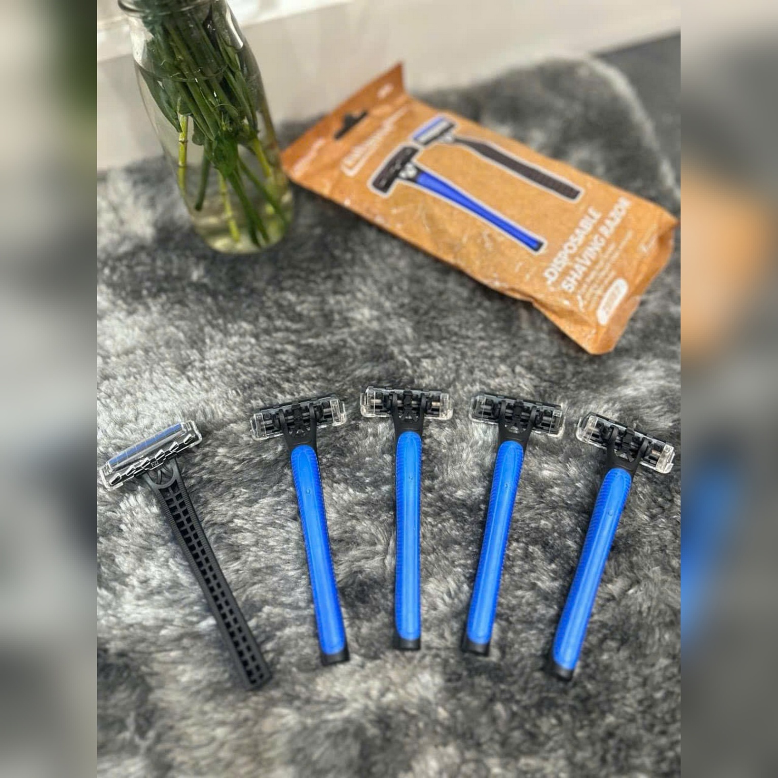 ZB987-Dao cạo râu, chất liệu: hợp kim kẽm+ABS+thép không gỉ, không hoạt động bằng điện, hiệu ZUHAUSE