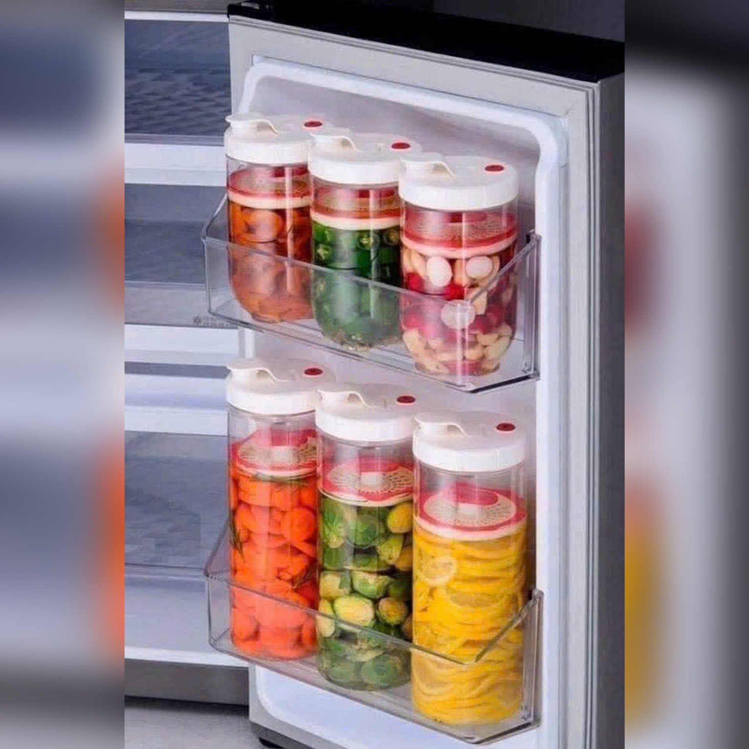 INL412W-Hộp muối dưa cà Interlock-1.3L