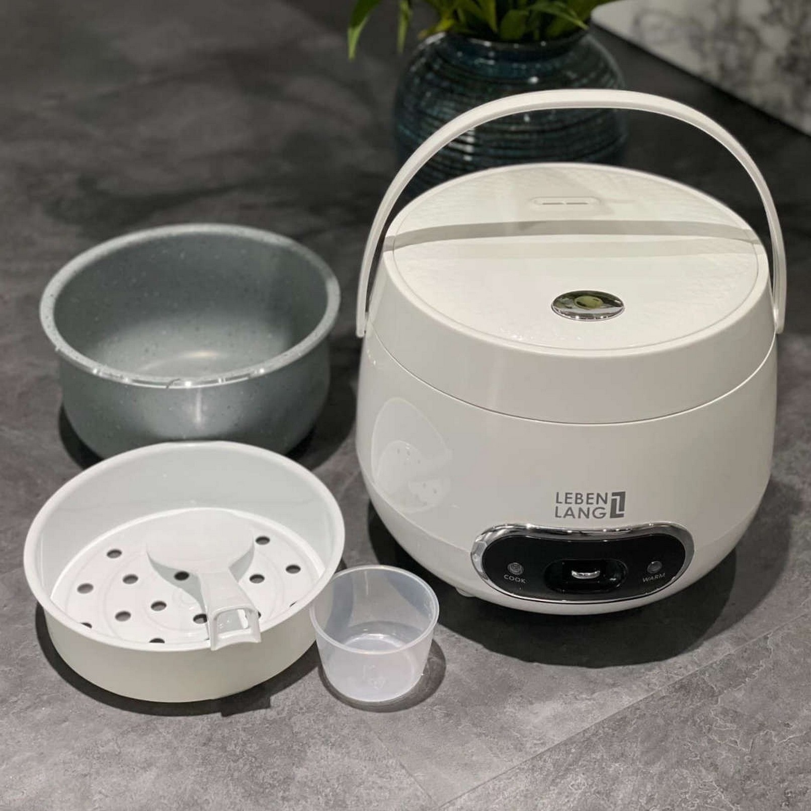 LBL0583W - Nồi cơm điện hiệu LABENLANG dung tích 800ml (màu Trắng)