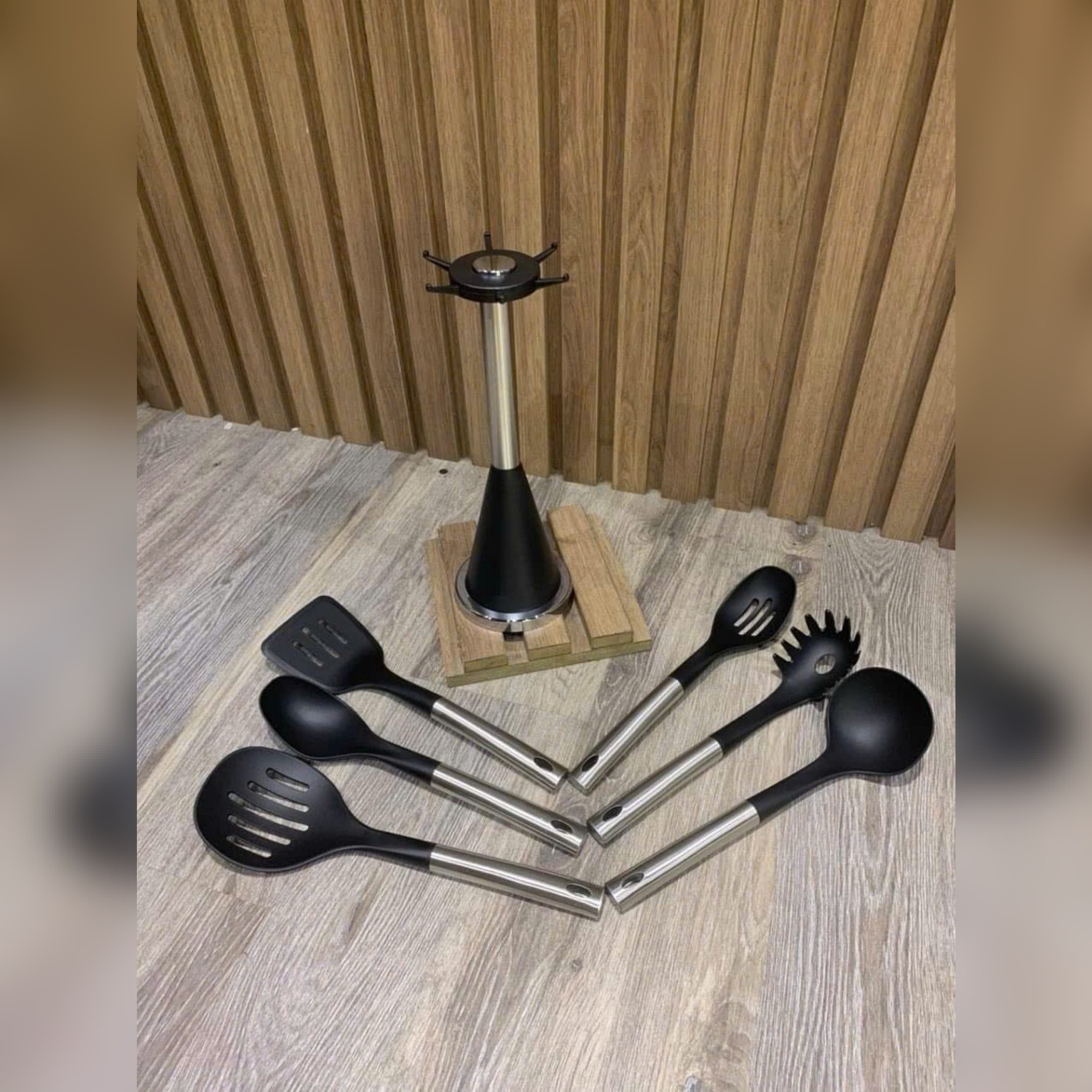 ZB57 - Bộ dụng cụ nhà bếp 7 món Silicone hiệu: ZUHAUSE BASICS