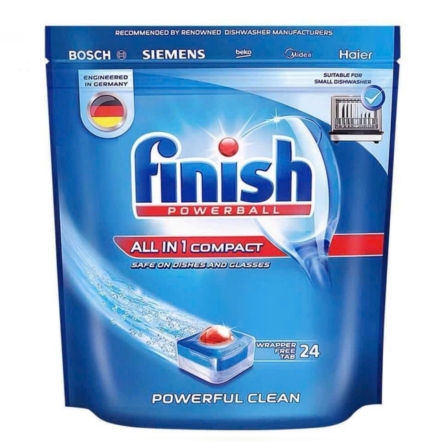 Viên Finish power all in 1 túi 24 viên không hương