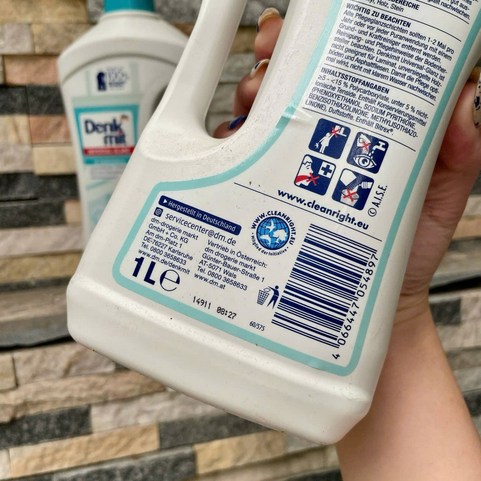 Nước lau sàn gạch Bodenreiniger universal-glanz