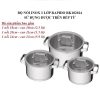 Bộ nồi Inox Rapido RK 182024