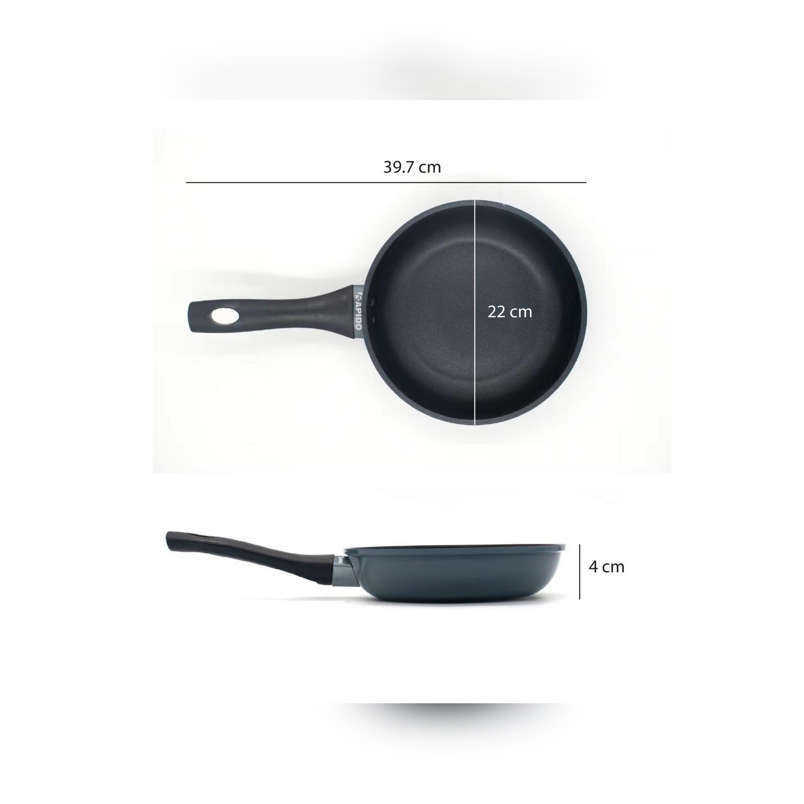 Chảo từ xanh Rapido Whitford RP22-RDB (Size 22cm)