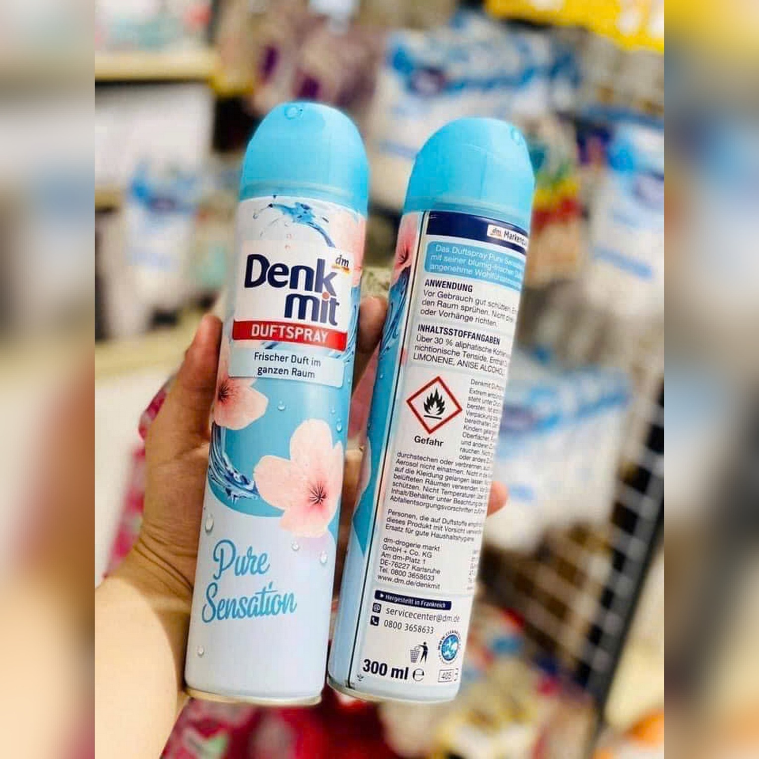 Thơm phòng denkmit 2093 (xanh)