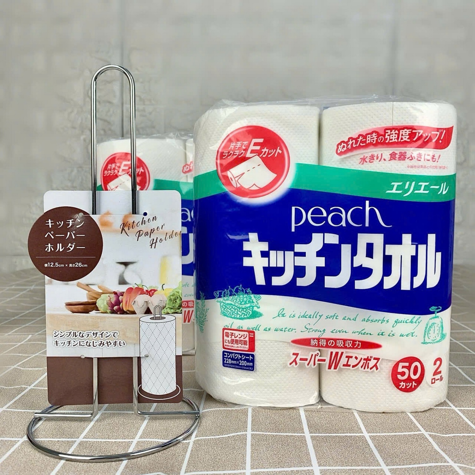 Set 2 cuộn khăn giấy bếp hàng Nhật