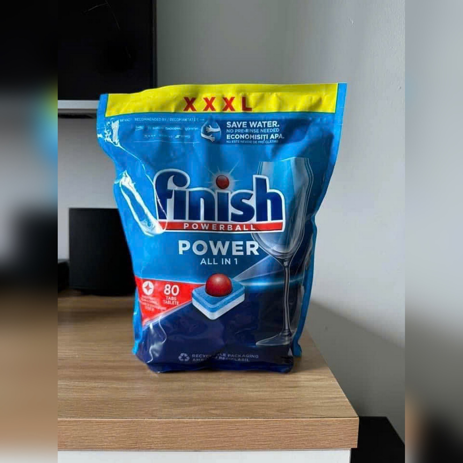 Viên rửa chén Finish All in 1 max 100 viên