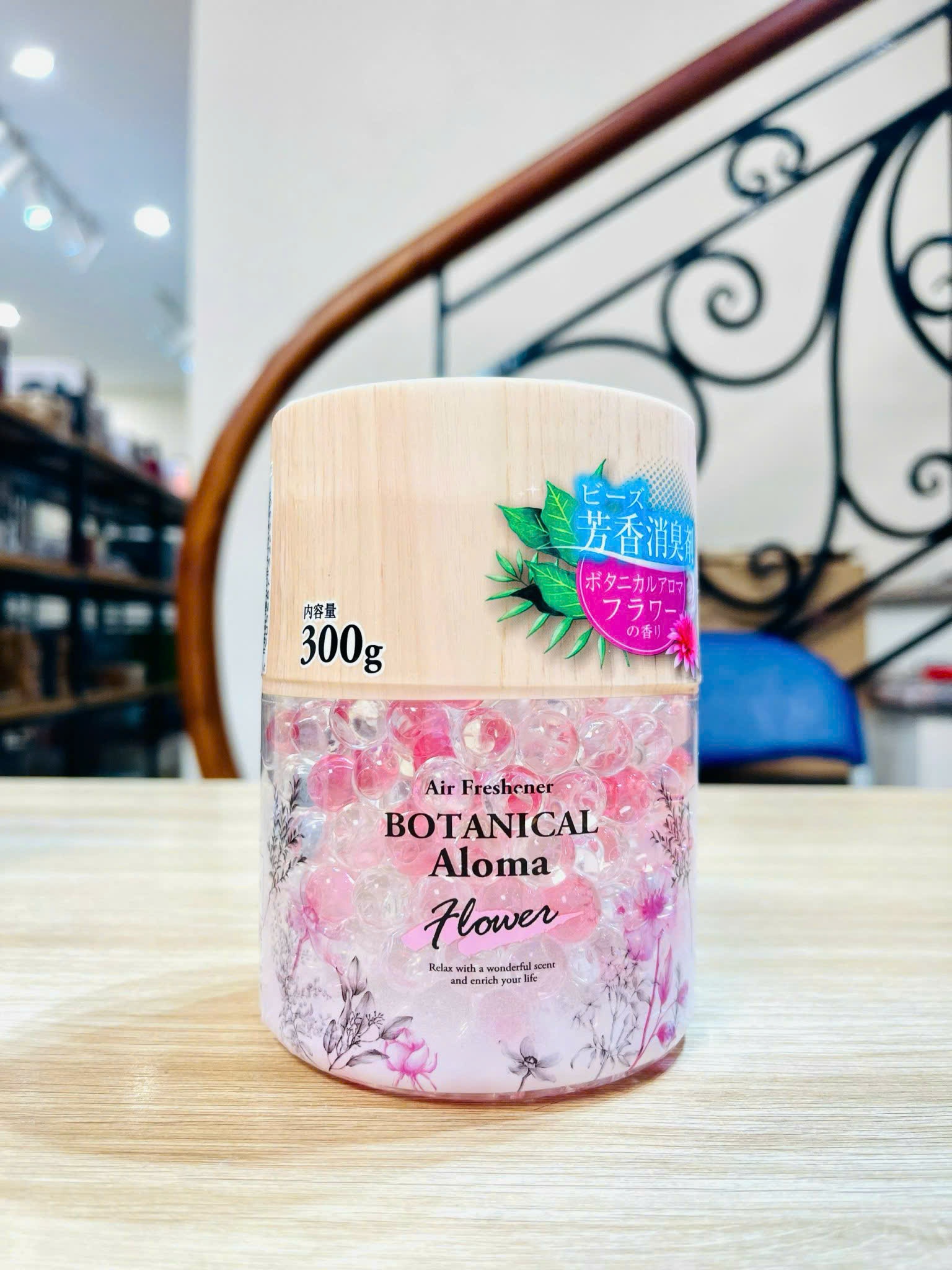 Hộp khử mùi, thơm phòng hương hoa 300g