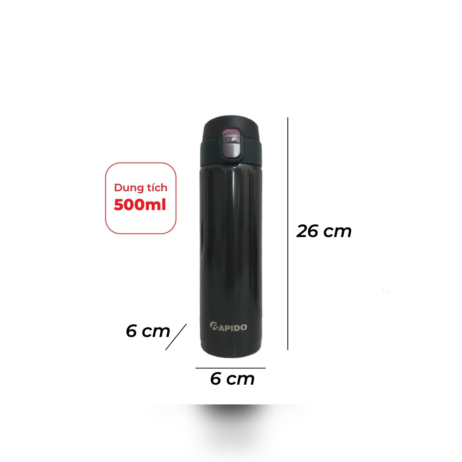 Bình giữ nhiệt Rapido dung tích 500ml