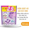 Viên giặt nhật 4D màu Cam 32 viên/túi