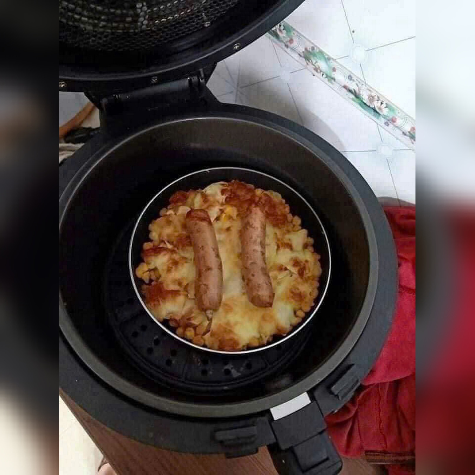 Khay nướng bánh Rapido 20cm - màu đen 001B