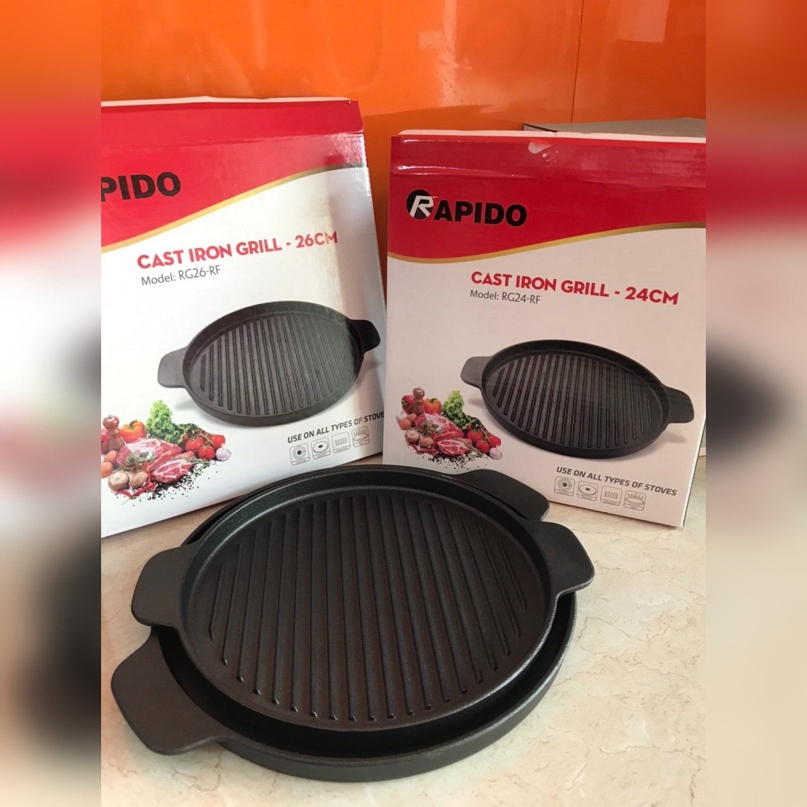 Chảo nướng tròn 26 rapido