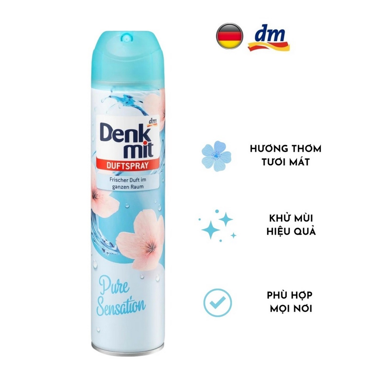 Thơm phòng denkmit 2093 (xanh)