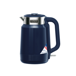 Ấm Siêu Tốc 2 Lớp Cool Touch 2L Kaiyo (màu xanh navy)