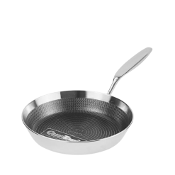 Chảo Inox Chống Dính Hoa Văn Nổi Tri-Ply Kaiyo 20cm