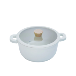 Nồi Nhôm Đúc Nguyên Khối Elegant Kaiyo 24cm