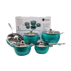 AN06SMDT Bộ nồi inox 5 món sơn màu