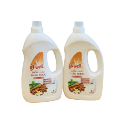 NƯỚC LAU SÀN THẢO DƯỢC O'WELL TINH CHẤT QUẾ 2.7L