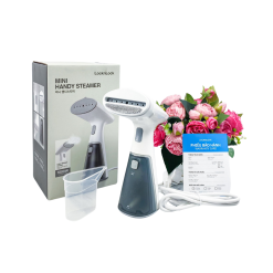 ENI148WHT - Bàn là hơi nước cầm tay Lock&lock, mini handy steamer 220-240v
