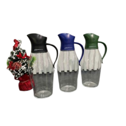 LBLZB92 - Lọ thủy tinh 550ml có nắp đậy bằng nhựa dựng dầu và giấm hiệu: ZUHAUSE BASICS (xanh dương, xanh lá, đen)