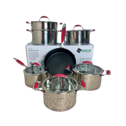 RUBY Bộ nồi inox 7 món