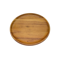 Khay gỗ Kaiyo hình tròn, đường kính 30cm
