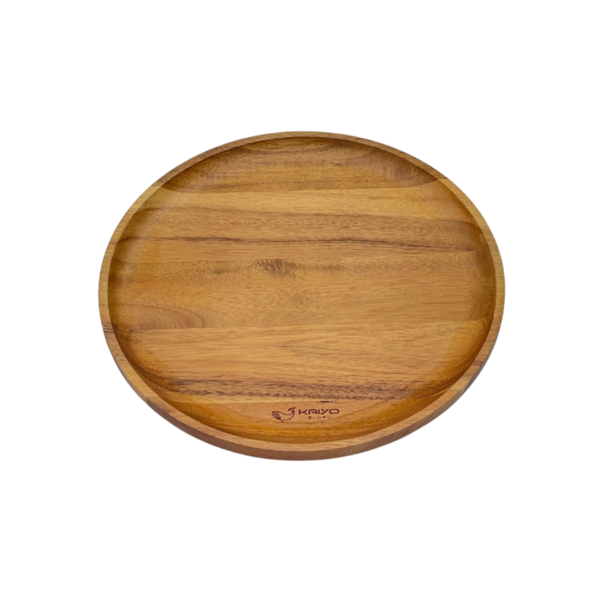 Khay gỗ Kaiyo hình tròn, đường kính 30cm