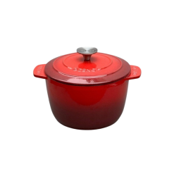 Nồi gang thành cao Oceno 20cm màu đỏ