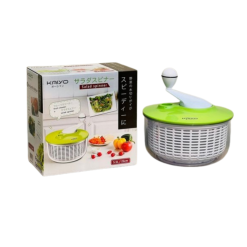 Rổ quay rau li tâm Kaiyo dung tích 5,5 lít màu xanh