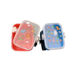 Hộp nhựa đựng thực phẩm cho bé nắp bật 315ml