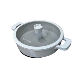 Nồi nhôm đức full induction Ocean Waves Kaiyo size 20cm