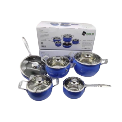 AN06SMNB Bộ nồi inox 5 món sơn màu