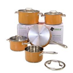 Bộ nồi 5 món mầu cam AN-05SMC