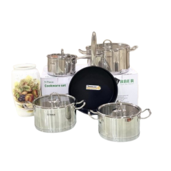 Bộ nồi inox 5 món Arber AN-05BB