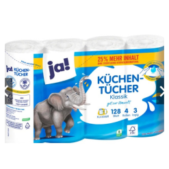 Set 4 cuộn giấy Ja hàng nhập khẩu Đức