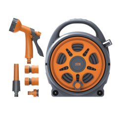 Bộ vòi nước tưới cây, rửa xe đa năng Lebenlang LBLB3368 dây 12m