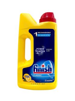 Bột rửa chén bát vị hương chanh Finish loại 1kg (loại đóng chai)
