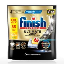 Viên rửa bát finish ultimate plus túi 85 viên hương chanh