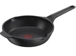 Chảo đúc cao cấp sâu lòng Tefal Robusto có miệng rót 28cm
